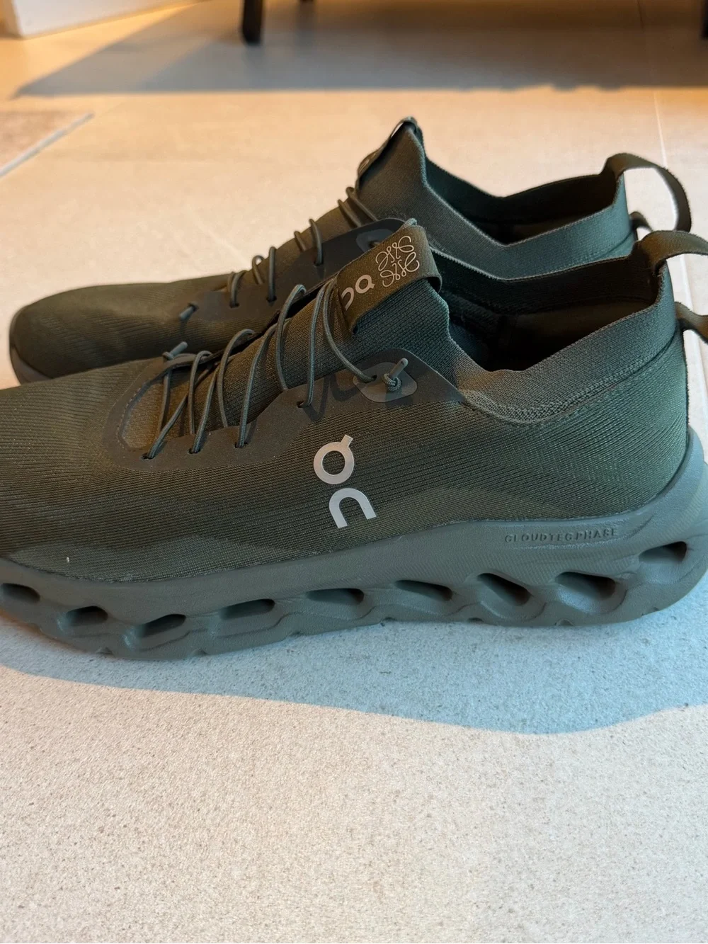 Loewe x On Cloud CloudTt Men’s Olive Green Sneakers